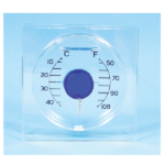 TERMOMETRO LIQUIDO DE CRISTAL ESFERA AZUL