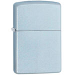 ENCENDEDOR ZIPPO CROMADO SATINADO