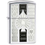 ENCENDEDOR ZIPPO CROMADO ACE