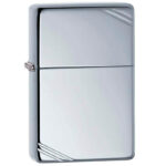 ENCENDEDOR ZIPPO CROMADO BRILLANTE VINTAGE