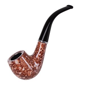 PIPA PARK LANE COLOR CAF  CON BLANCO DISE O TIPO MARMOL DE 14CM