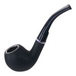 PIPA CURVA DISE O STONE COLOR NEGRO