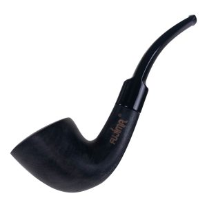 PIPA FUJIMA DE MADERA SEMI CURVA COLOR NEGRO SERIE M