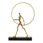FIGURA DECORATIVA GIMNASTICO CON ARO