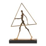 FIGURA DECORATIVA GIMNASTICO CON TRIANGULO