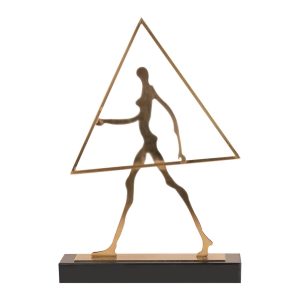 FIGURA DECORATIVA GIMNASTICO CON TRIANGULO