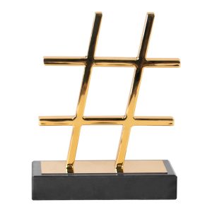 FIGURA DECORATIVA DISEÑO SIMBOLO NUMERAL
