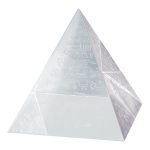 FIGURA DECORATIVA PIRAMIDE DE CRISTAL
